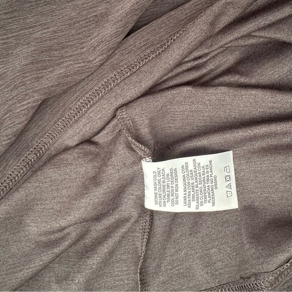 LEGEND Dark Gray Long Sleeve Workout Pullover Jacket Jersey Large Gym Exercise - Picture 5 of 5